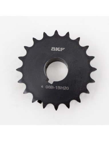 PINON Z-20 1/2" TEMPLADO EJE 25 CHAVETERO