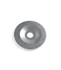 CHAPA RODILLO GOMA DELANTERO 130 X 25 X 2mm 2