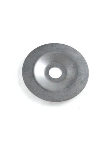 CHAPA RODILLO GOMA DELANTERO 130 X 25 X 2mm