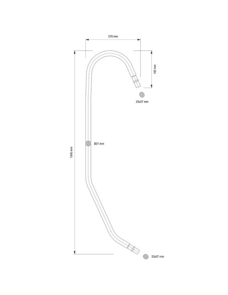 SACUDIDOR CURVADO PELLENC GR 8460723 SACUDIDOR CURVADO PELLENC GR 8460723