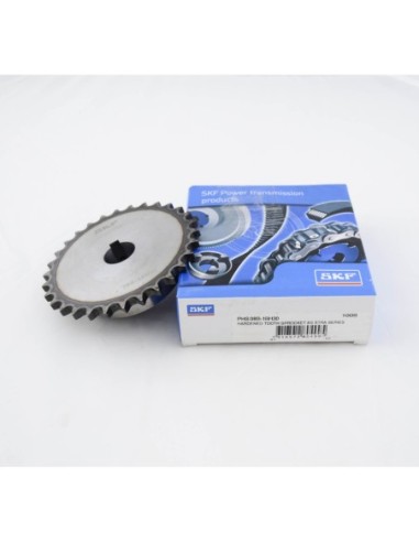 PIÑÓN Z-30 1/2" TEMPLADO EJE 25 CHAVETERO