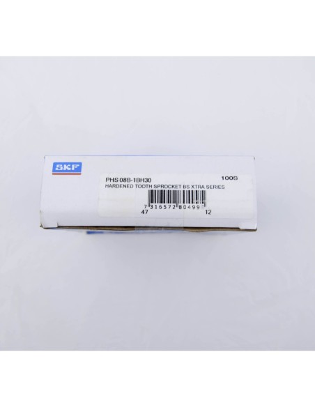 PIÑÓN Z-30 1/2" TEMPLADO EJE 25 CHAVETERO