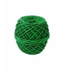 Ovillo de macarrón 3mm verde para atado