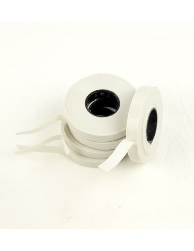 CAJA 20 ROLLOS CINTA FLEX BLANCA 25M