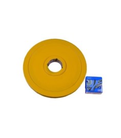 POLEA SUPERIOR 300 mm CON CIERRE ACERO FUNDIDO BIMER