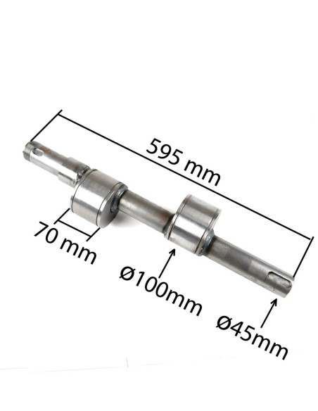 ARBOL EXCENTRICO GREGOIRE 45MM EJE ARBOL EXCENTRICO GREGOIRE 45MM EJE