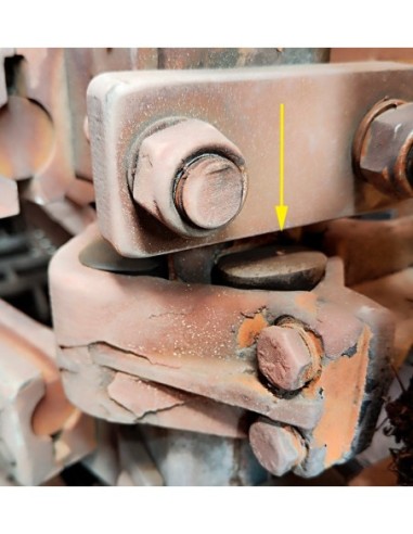 TACO AMORTIGUADOR COLUMNAS VENDIMIADORA