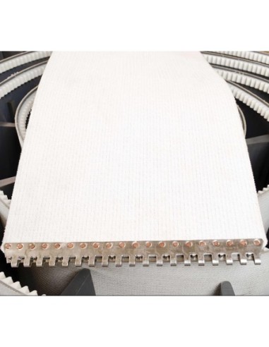 BANDA TRANSP 310MM 10.7M LARGA+GRAPA