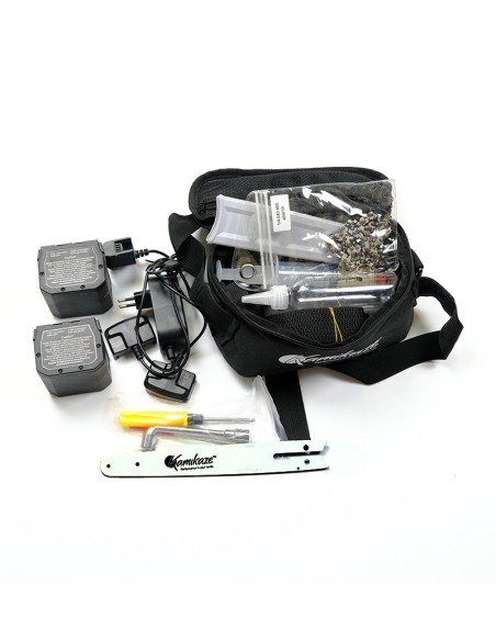 MOTOSIERRA ELECTRICA PERTIGA KVS7000P 2 BAT 4A