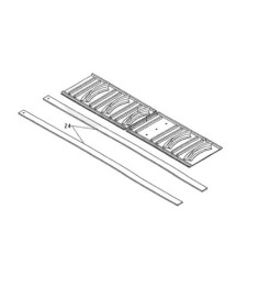 GUIA NEGRA BANDA GREGOIRE 3M X 5CM X 8MM GROSOR