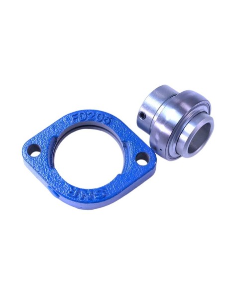 SOPORTE FD205+RODAMIENTO GE25XL RODILLO CINTA